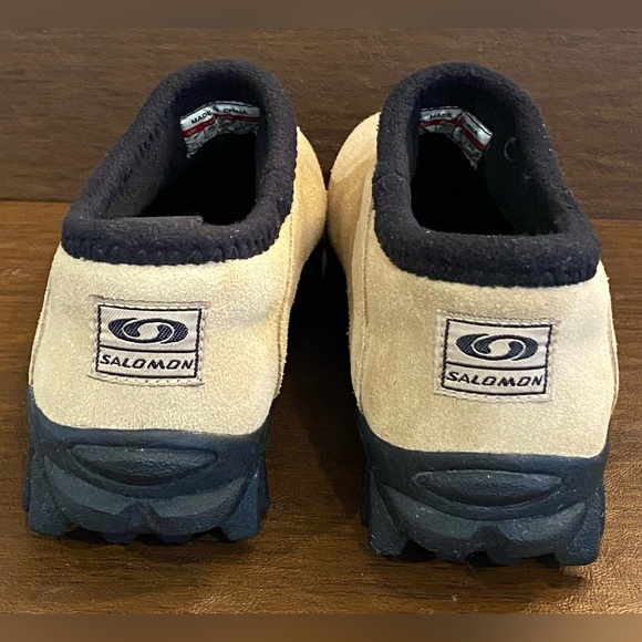 Salomon Women’s Contagrip CX Trail Slip On Suede Hiking Snow Shoes - Size 8.5 - Picture 8 of 12